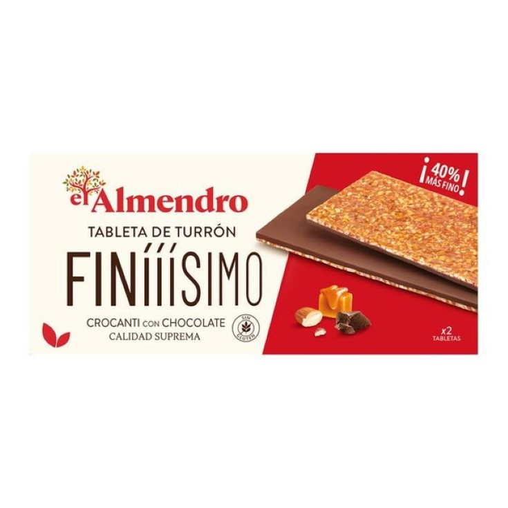 Turrón crocanti Finíiisimo - 160g