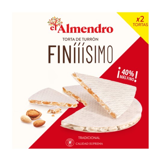 Torta de turrón Finííísima - 170g