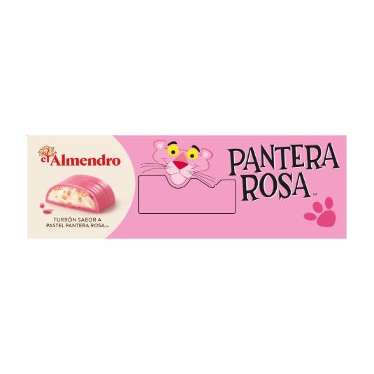 Turrón de pantera rosa El almendro - 146g