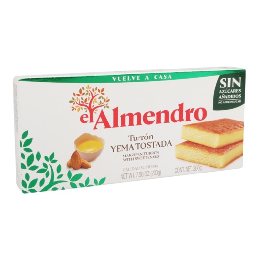 Turrón Yema Sin Azúcar 200g