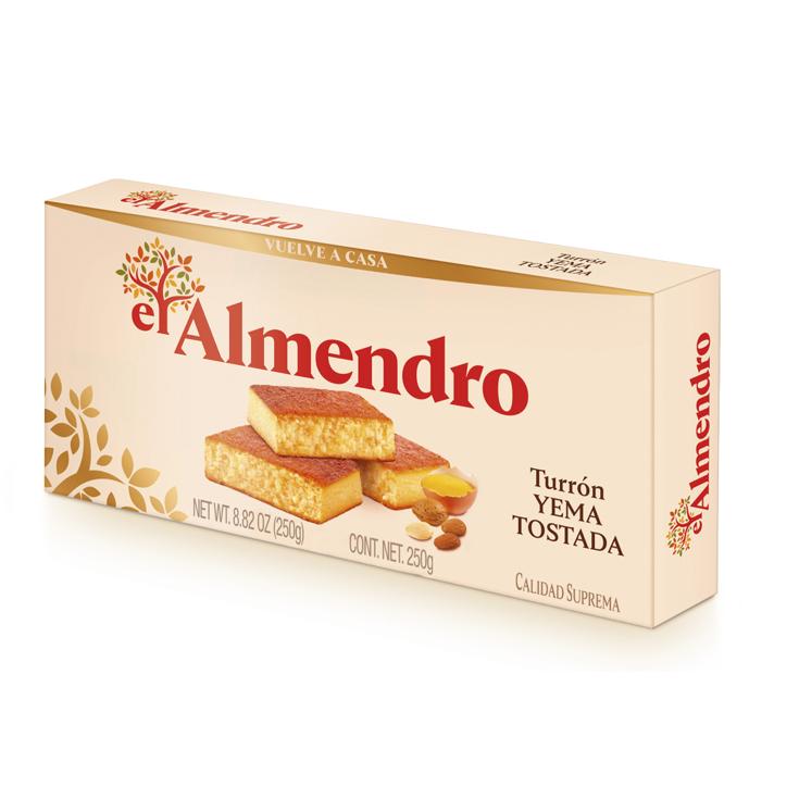 Turrón yema tostada El Almendro - 250g