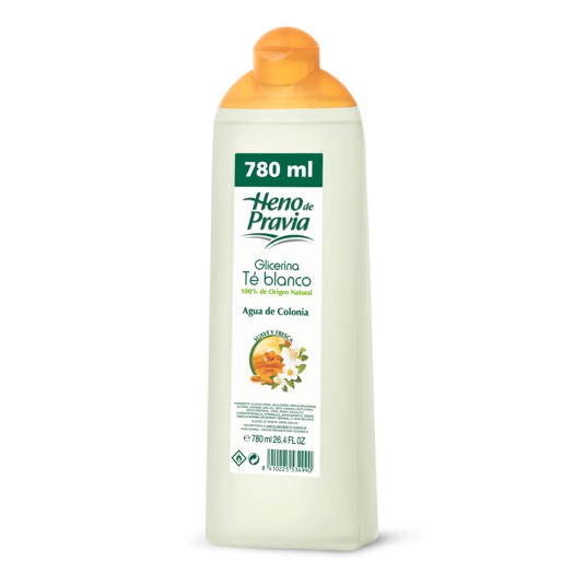 Colonia glicerina y té blanco 650ml