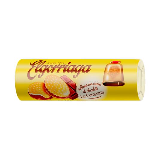 Galletas Rellenas de Chocolate Elgorriaga - 4x240g