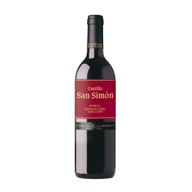 Vino tinto tempranillo D.O Jumilla Castillo San Simón - 75cl