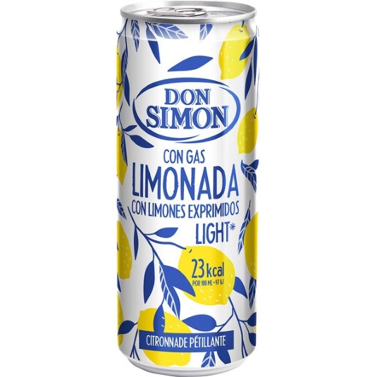 Limonada con gas light - 33cl