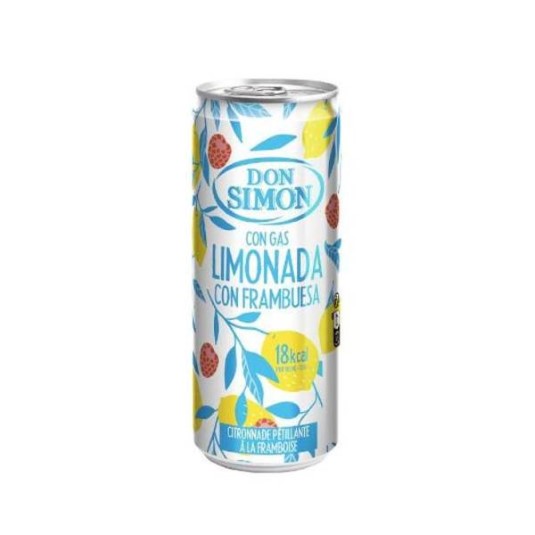 Limonada con fraambuesa y gas - 33cl