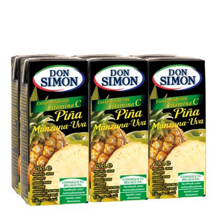 Zumo de Piña 6x20cl Zumo de Piña 6x20cl