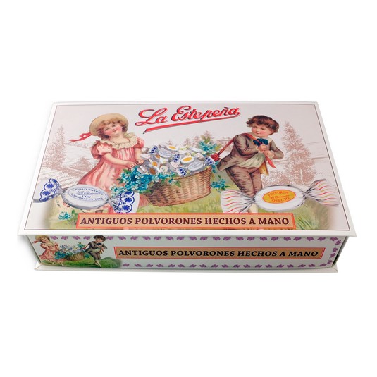 Antiguos polvorones hechos a mano - La Estepeña - 550g