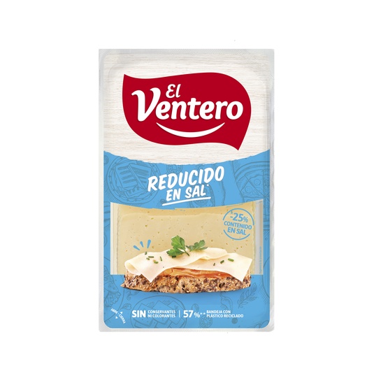 LONCHAS DE QUESO BAJO EN SAL