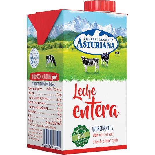 Leche Entera - Asturiana - 500ml