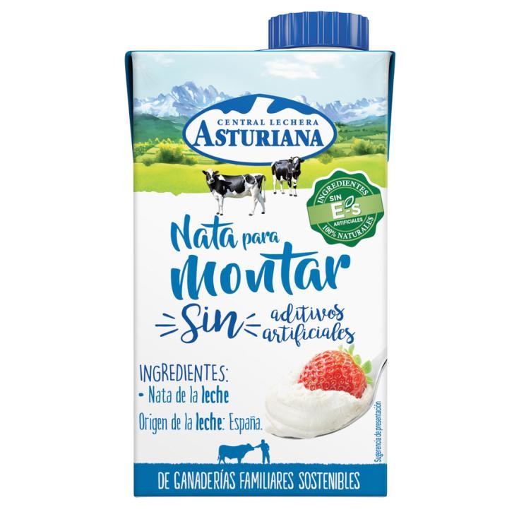 Nata para Montar 38% MG - Asturiana - 500ml