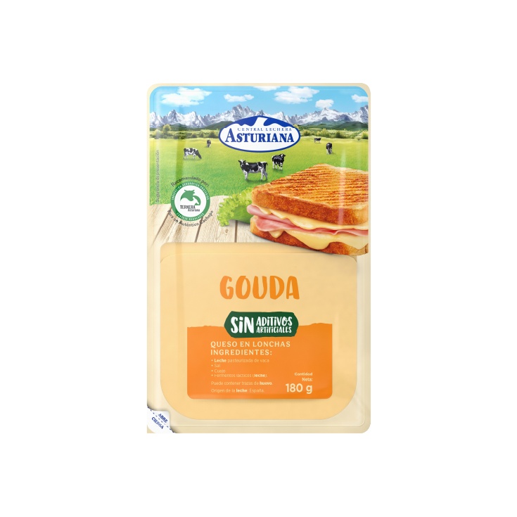 Lonchas De Queso Cremoso -180g