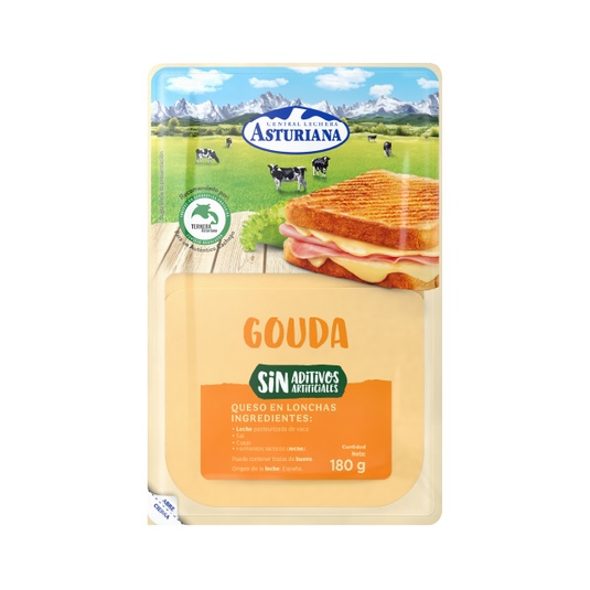 Lonchas De Queso Cremoso -180g