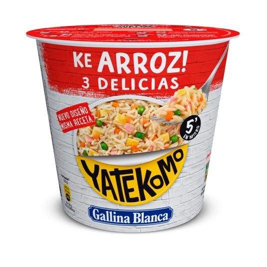 Arroz 3 Delicias World Tour - Yatekomo - 95g
