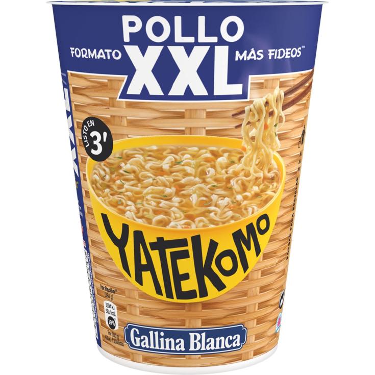 Yatekomo sabor pollo XXL 81g