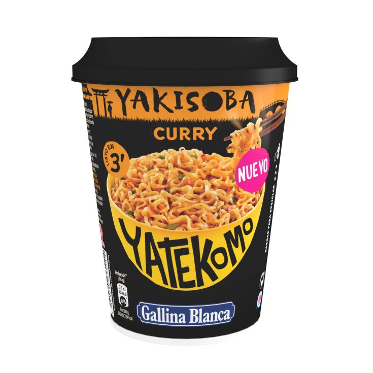 Yatekomo Yakisoba curry 93g