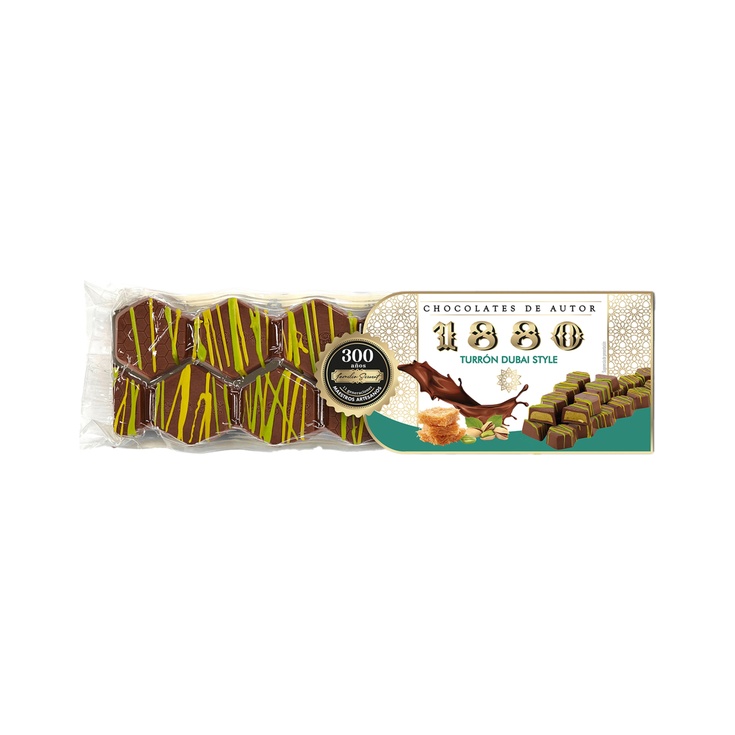 Chocolates de Autor turrón estily Dubai tableta 200 g