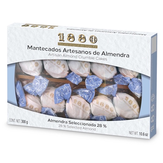 Mantecados artesanos de almendra 1880 - 300g