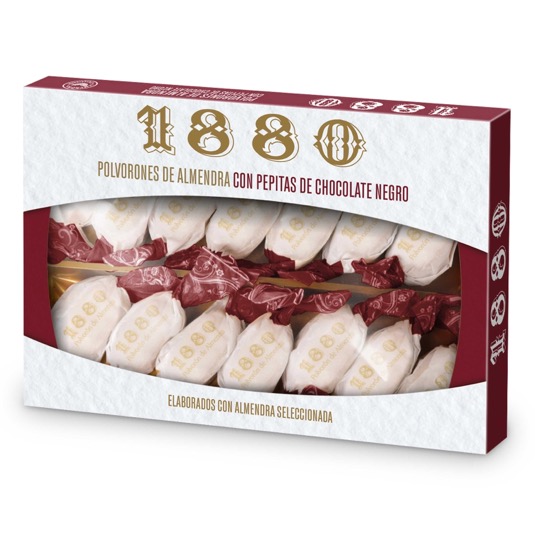 Polvorones pepitas con choco 1880 - 310g