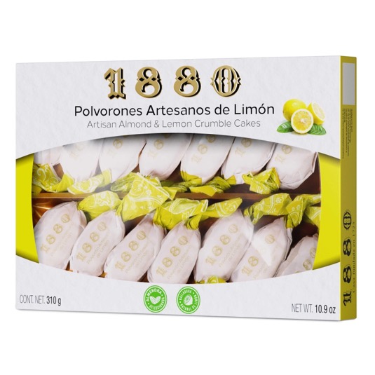 Polvorones artesanos de limón 1880 - 310g