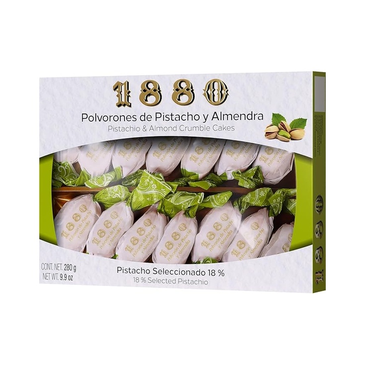 Polvorones de Pistacho y Almendra, Calidad Suprema