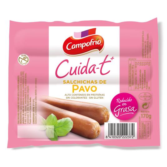 Salchichas de Pavo Cuida-t - Campofrío - 170g