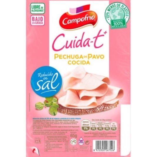 Pechuga de pavo cuidate - 115g