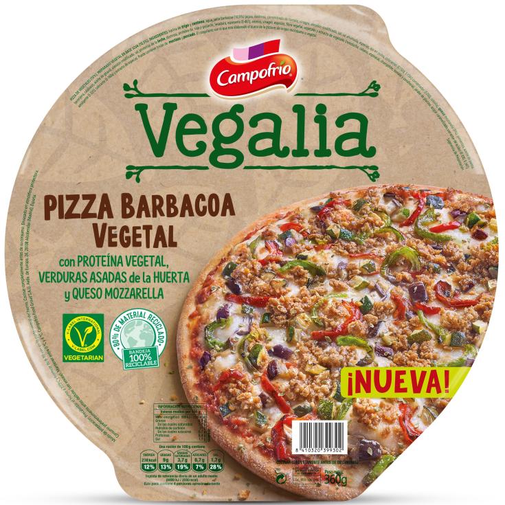 Pizza vegetal barbacoa Vegalia Campofrío - 360g