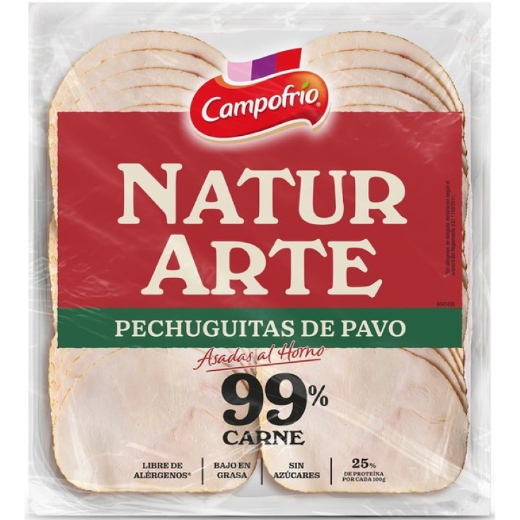 Pechuga de pavo asada 99% - 90g Pechuga de pavo asada 99% - 90g