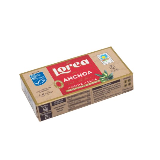 Anchoa en aceite de oliva virgen extra Ecológica - 30g