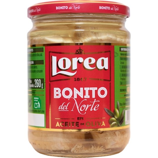 Bonito del norte en aceite de oliva Lorea - 220g