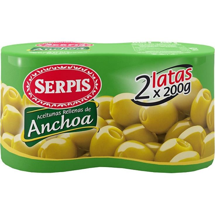 Aceitunas rellenas de anchoa Dani - 2x85g Aceitunas rellenas de anchoa Dani - 2x85g