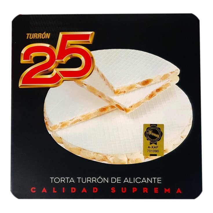 Torta Turrón de Alicante Turrón 25 - 200g