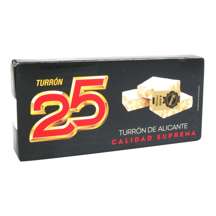 Turrón de Alicante Superior Turrón 25 - 250g