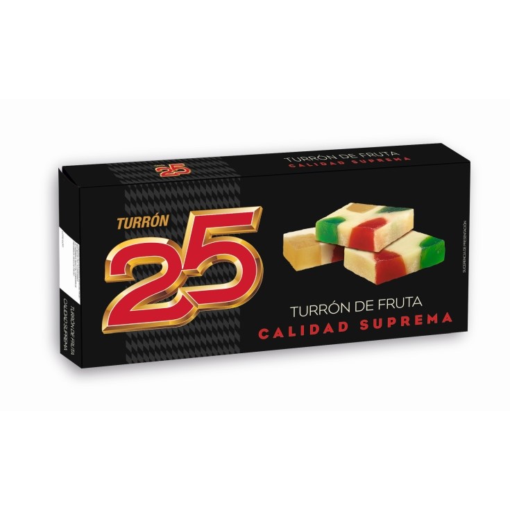 Turrón de frutas - 200g