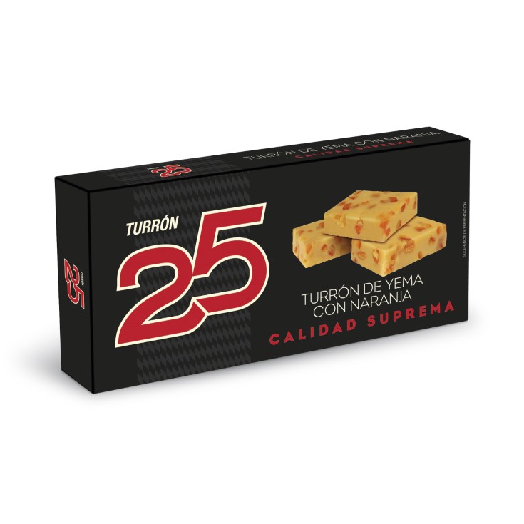 Turrón de yema con naranja - 150g