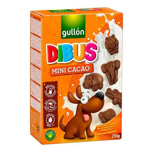 Galletas chocolate dibus mini 250g