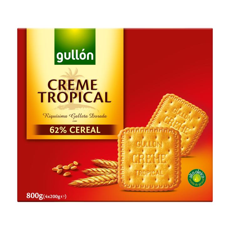 Galletas creme tropical 800g