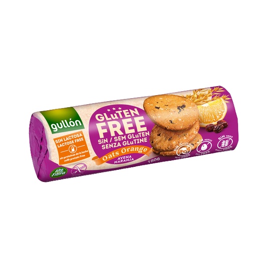 Galletas de avena y naranja sin gluten