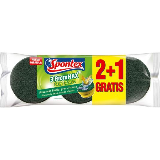 Estropajo Stop grasas Spontex- 1+1 uds