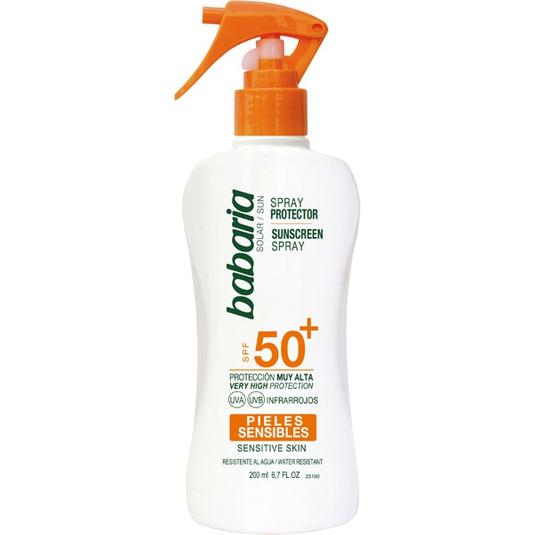 Spray protector SPF-50+ pieles sensibles
