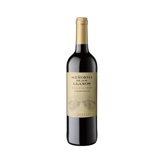 Vino tinto señorio de los llanos reserva 