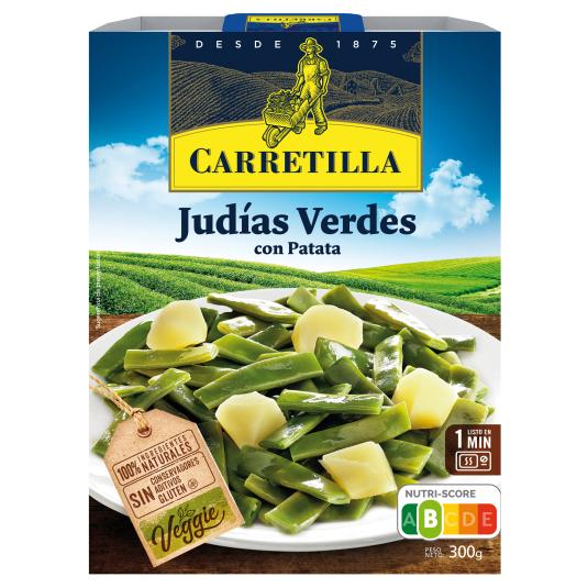 Judías Verdes con Patatas y Jamón 300g