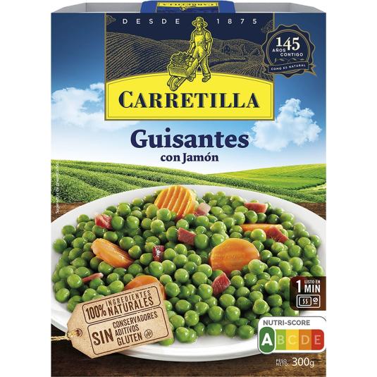 Guisantes con jamón 300g