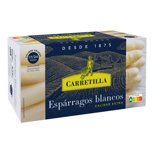 Espárragos blancos 17/24 Carretilla - 450g