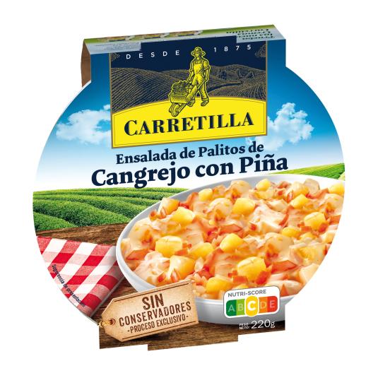 Ensalada Cangrejo y Piña 220g