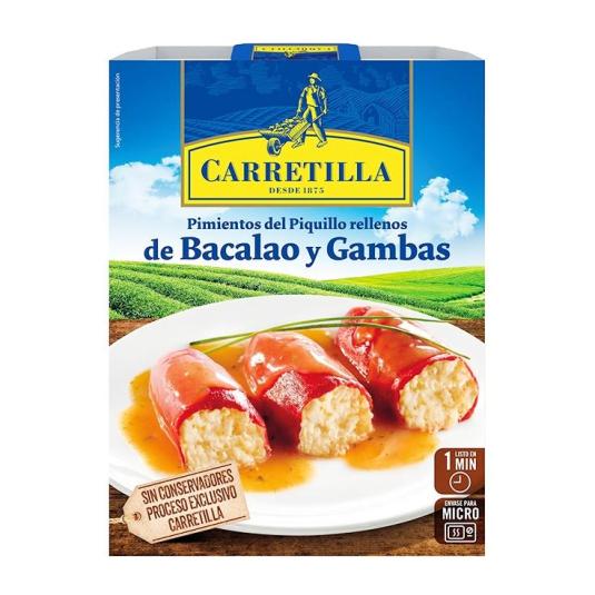 Pimiento Relleno Bacalao Gamba 350g
