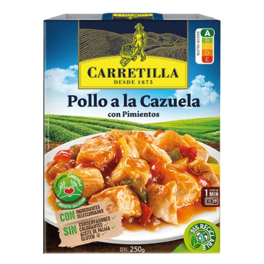 Pollo con pimientos Carretilla - 250g