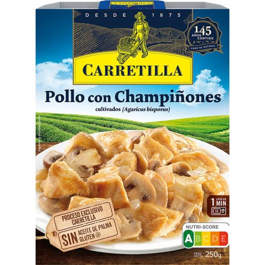 Pollo con Champiñones 250g