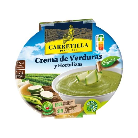 Crema de Verdura y Hortalizas Carretilla 350g